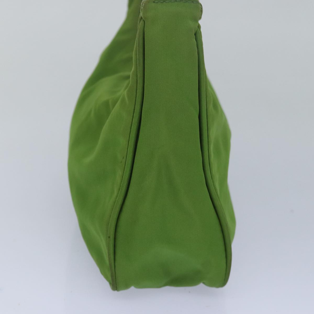 PRADA Nylon Hand Bag Green  80076