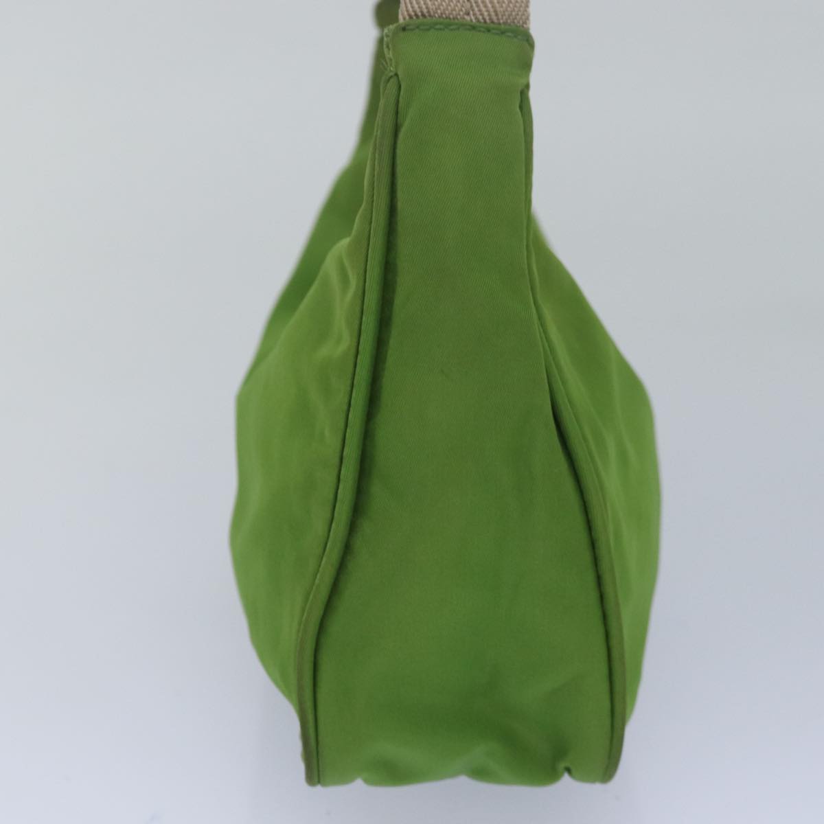 PRADA Nylon Hand Bag Green  80076