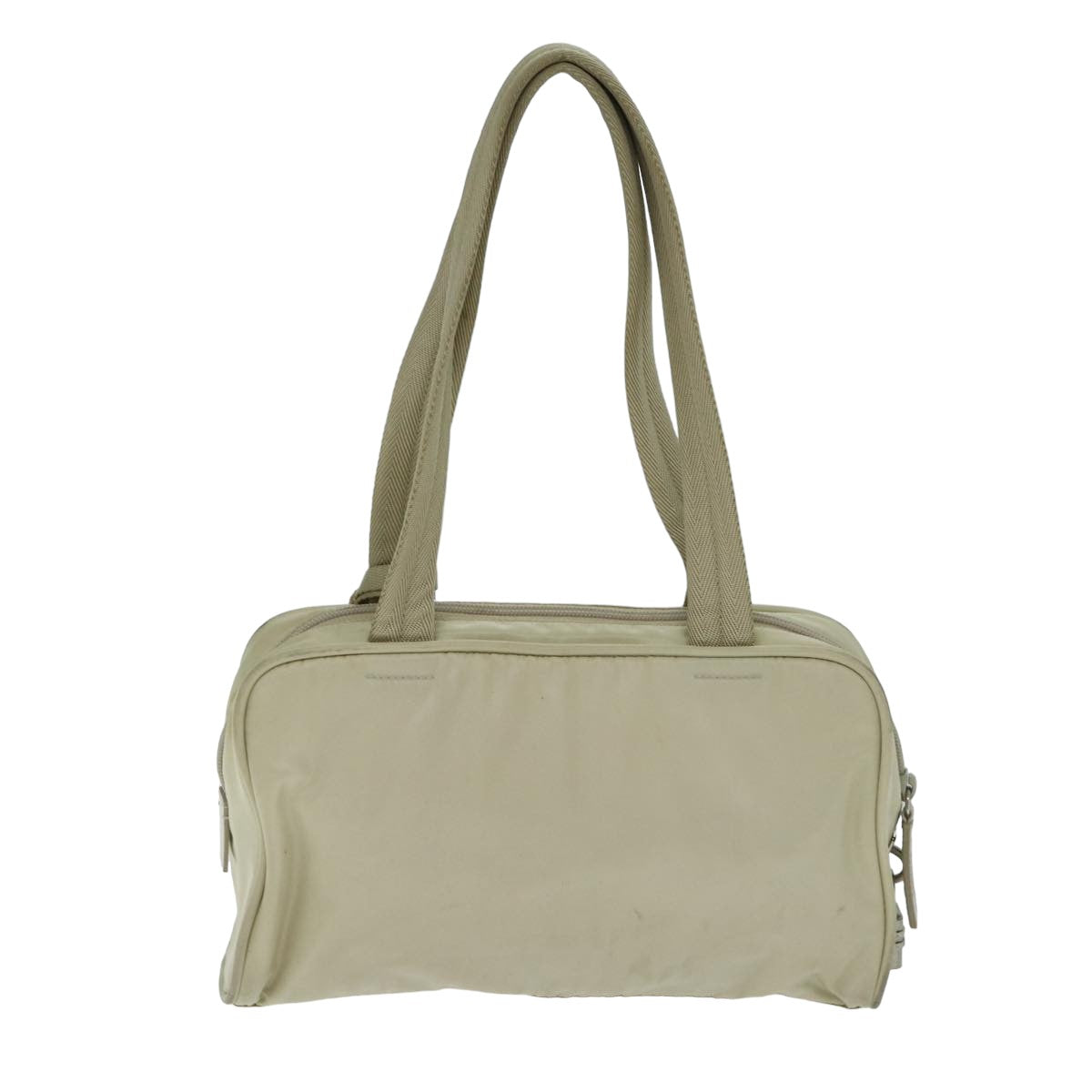 PRADA Nylon Shoulder Bag Beige  80094
