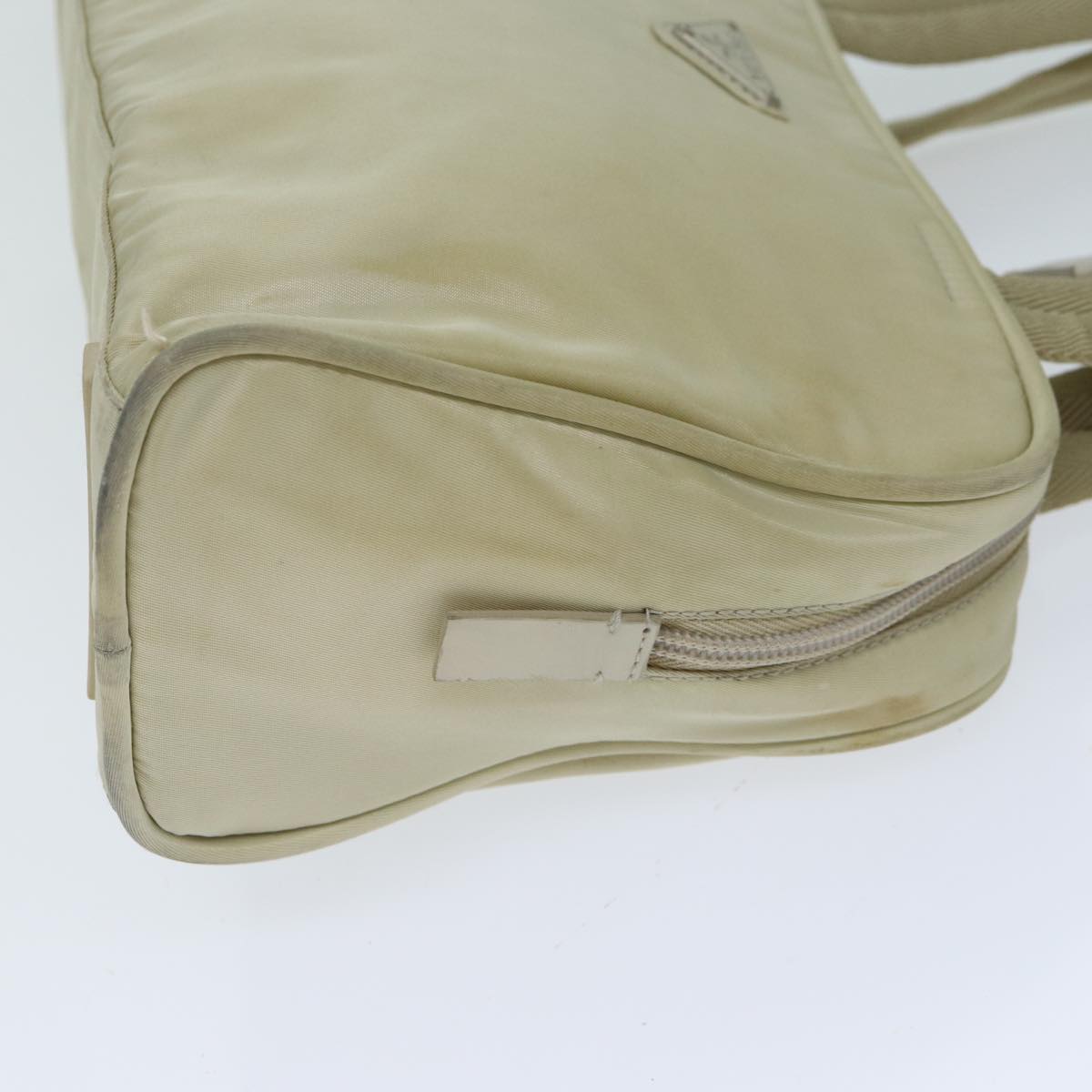 PRADA Nylon Shoulder Bag Beige  80094