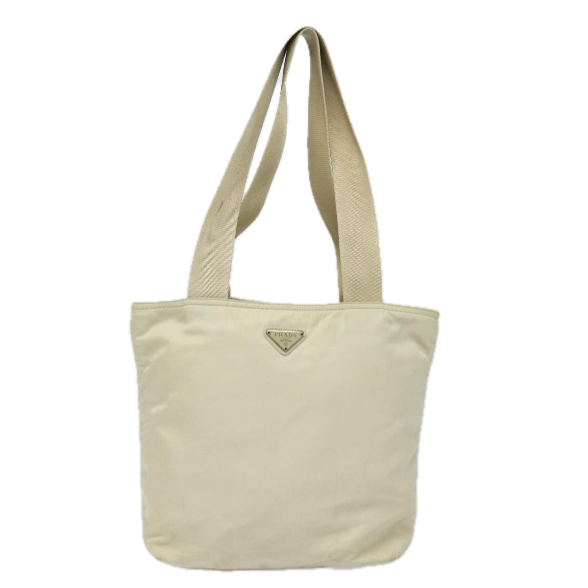 PRADA Nylon Tote Bag Beige  80097