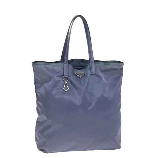 PRADA Nylon Tote Bag Blue  80098