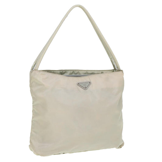 PRADA Nylon Tote Bag White  80111