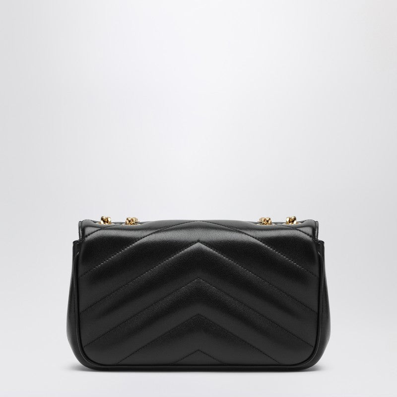 Saint Laurent Small Loulou Bag In Black Leather Women