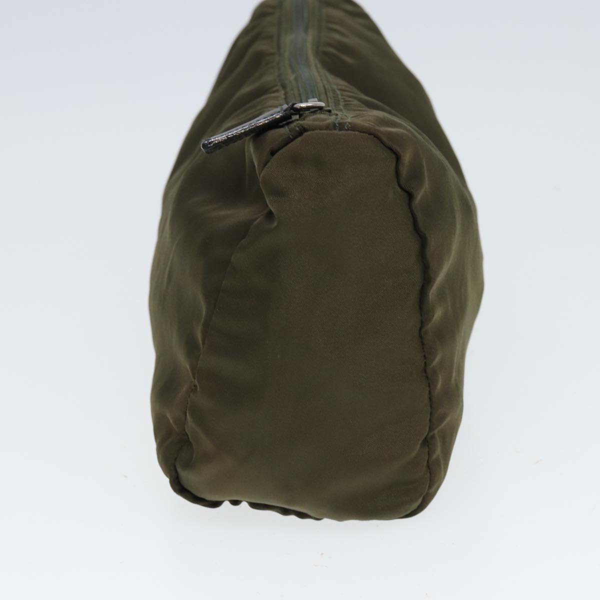 PRADA Pouch Nylon Khaki  80183