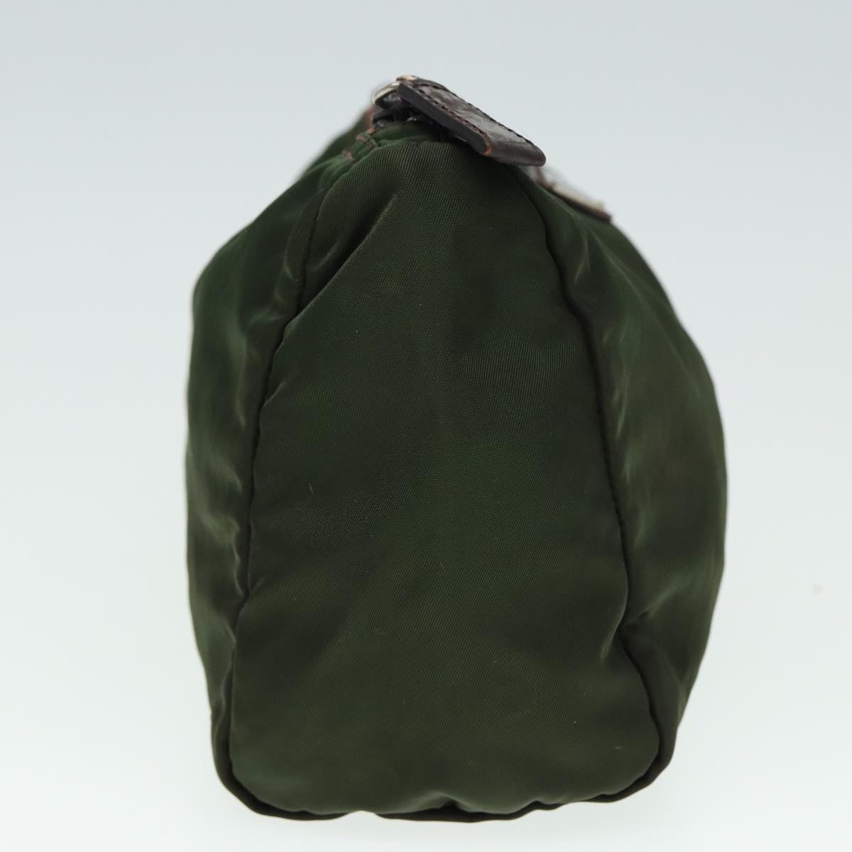 PRADA Pouch Nylon Khaki  80184