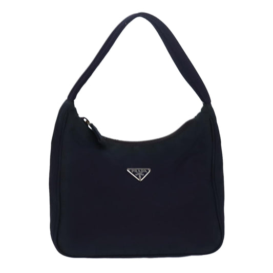 PRADA Nylon Hand Bag Purple  80185