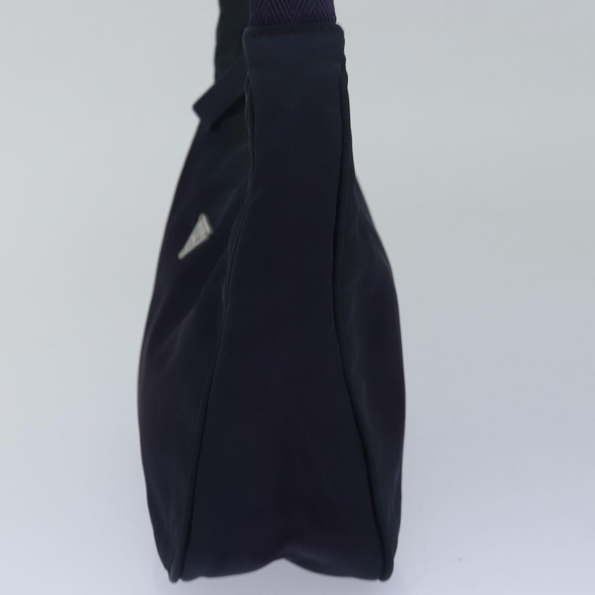 PRADA Nylon Hand Bag Purple  80185