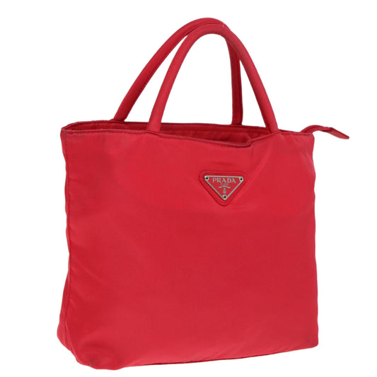 PRADA Hand Bag Nylon Pink  80188