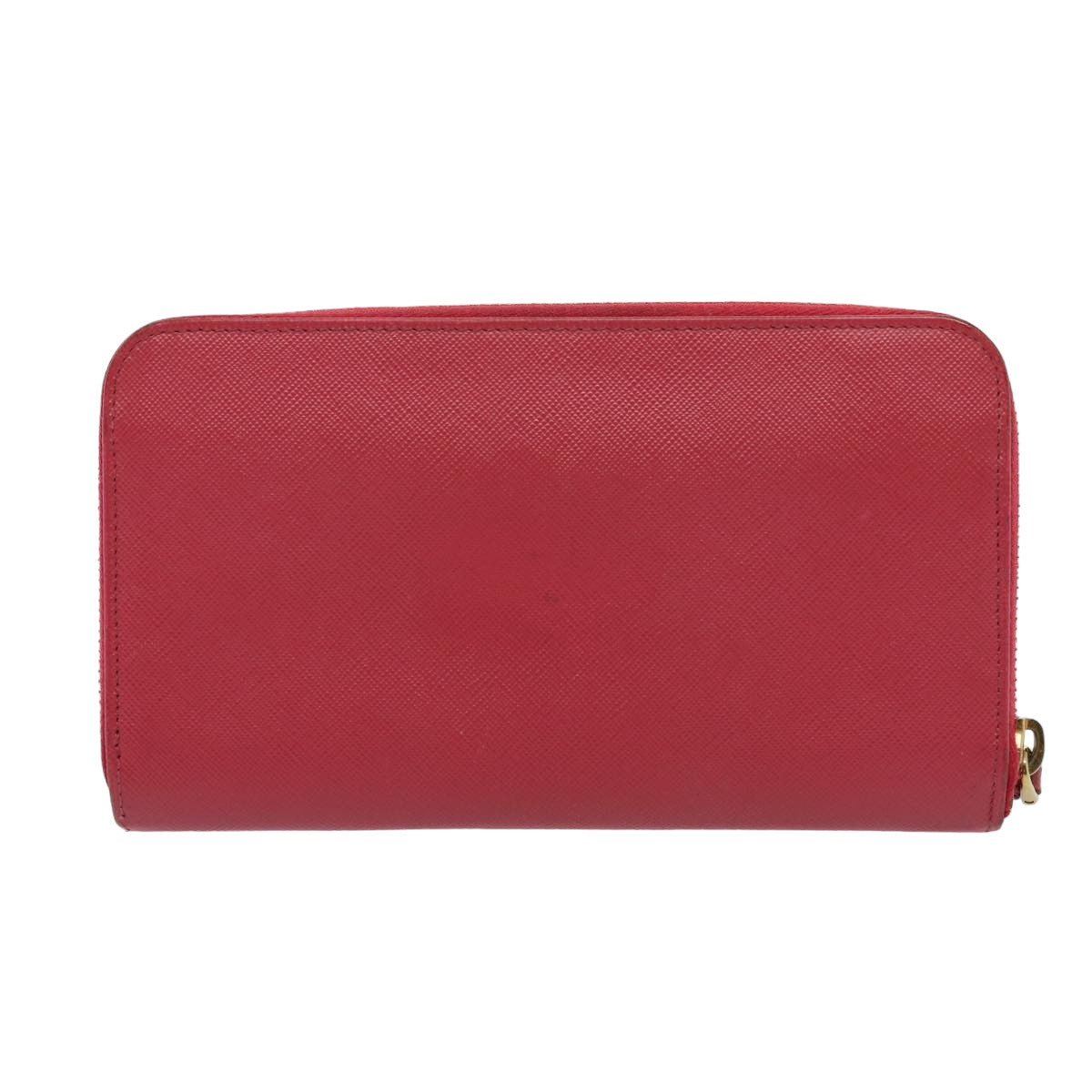 PRADA Long Wallet Safiano leather Pink  80203