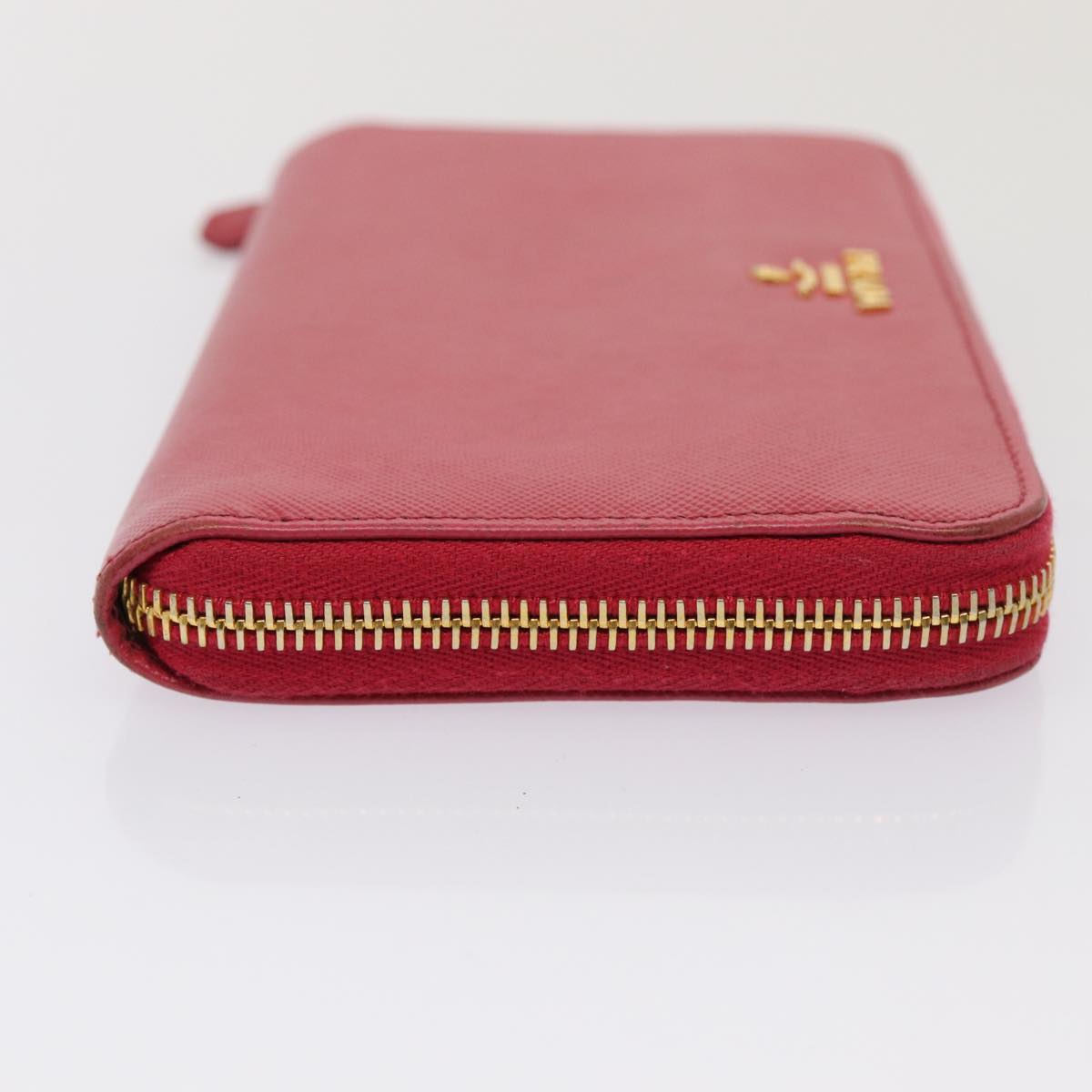 PRADA Long Wallet Safiano leather Pink  80203