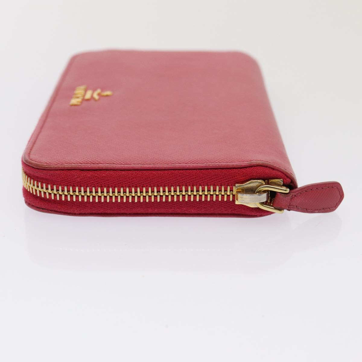 PRADA Long Wallet Safiano leather Pink  80203