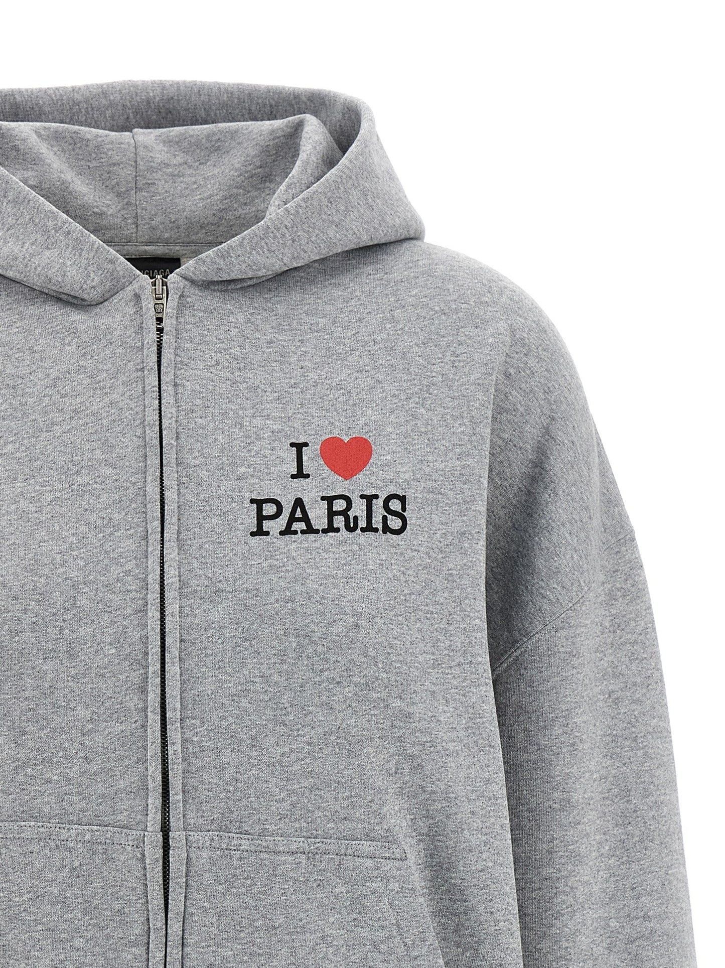Balenciaga Women 'I Love Paris & Balenciaga' Hoodie