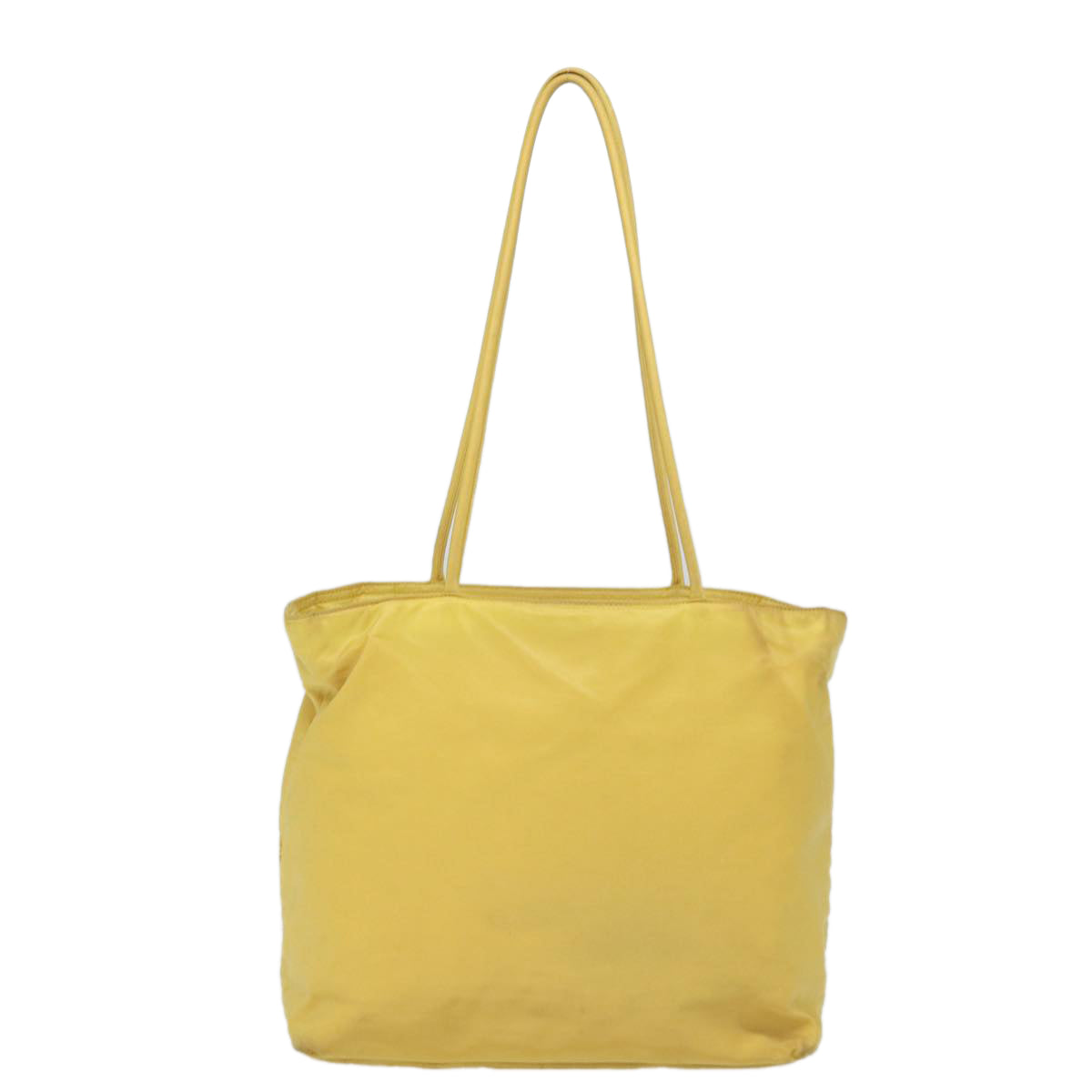 PRADA Tote Bag Nylon Yellow  80566