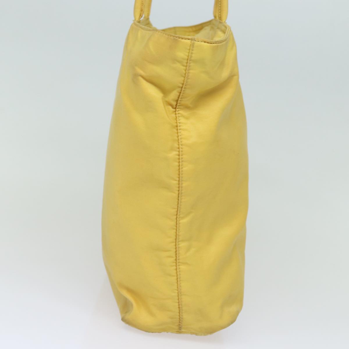 PRADA Tote Bag Nylon Yellow  80566