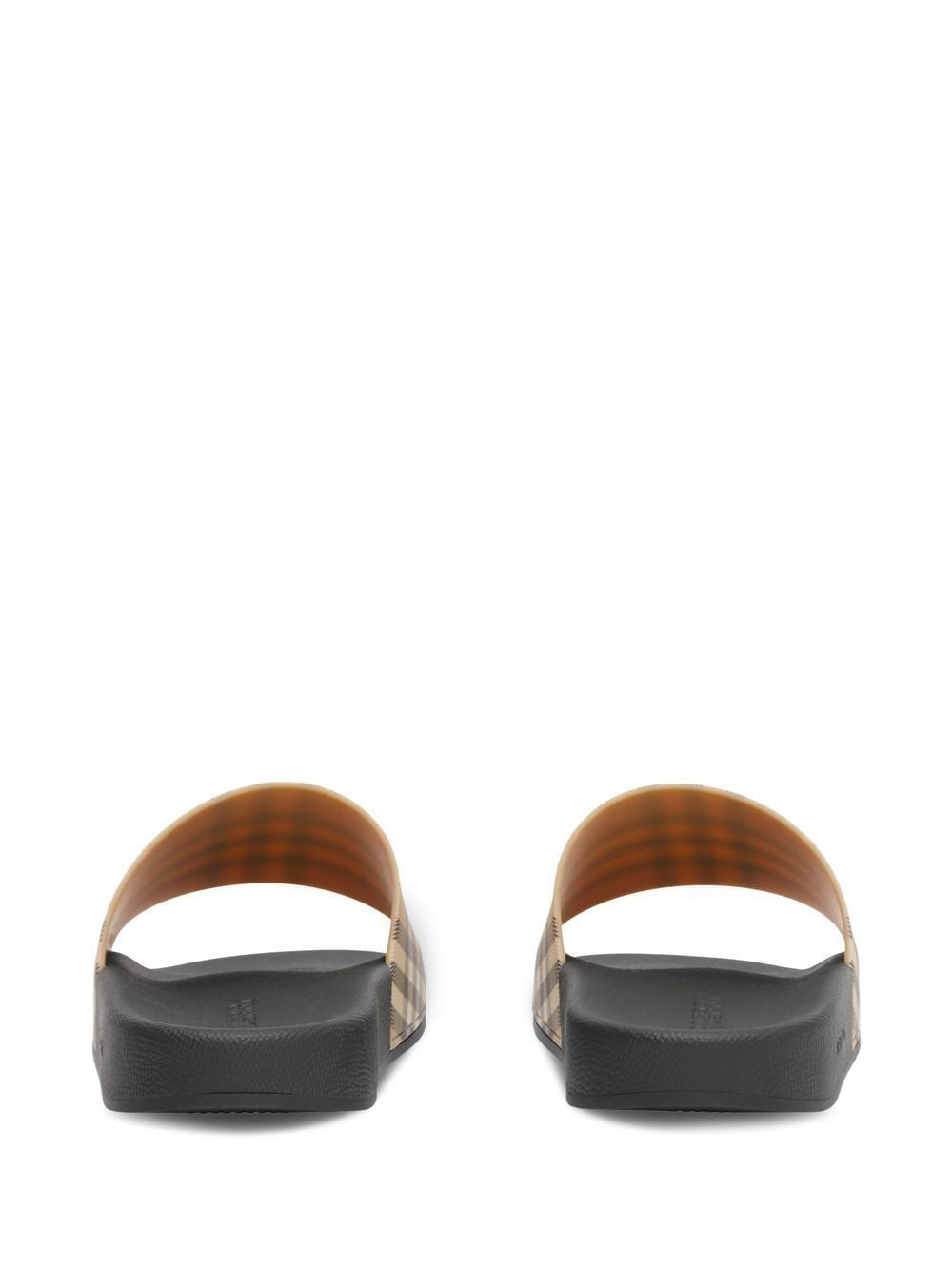 BURBERRY Chic Flat Slide Sandals