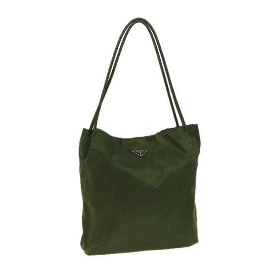 PRADA Tote Bag Nylon Khaki  80571