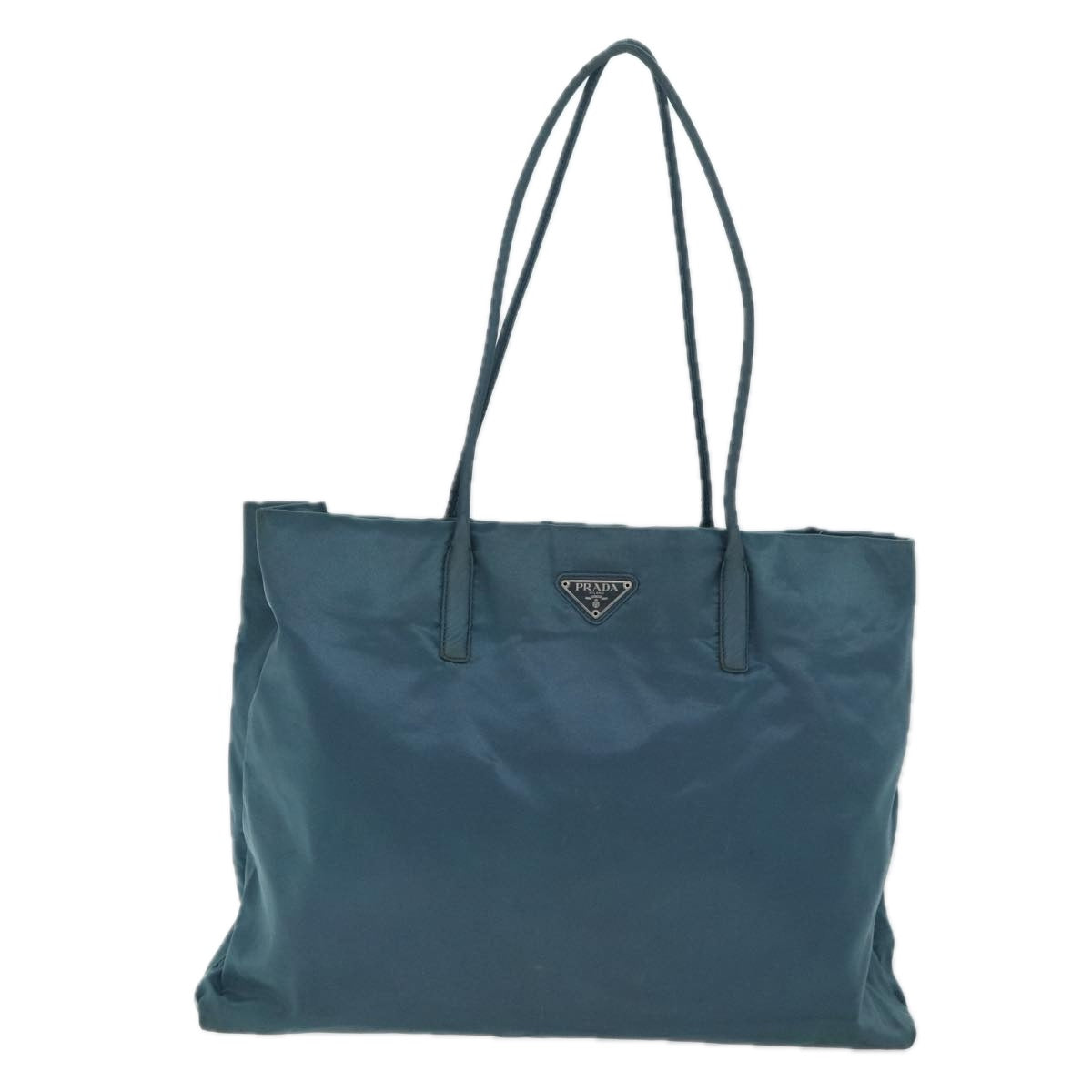 PRADA Tote Bag Nylon Blue  80573