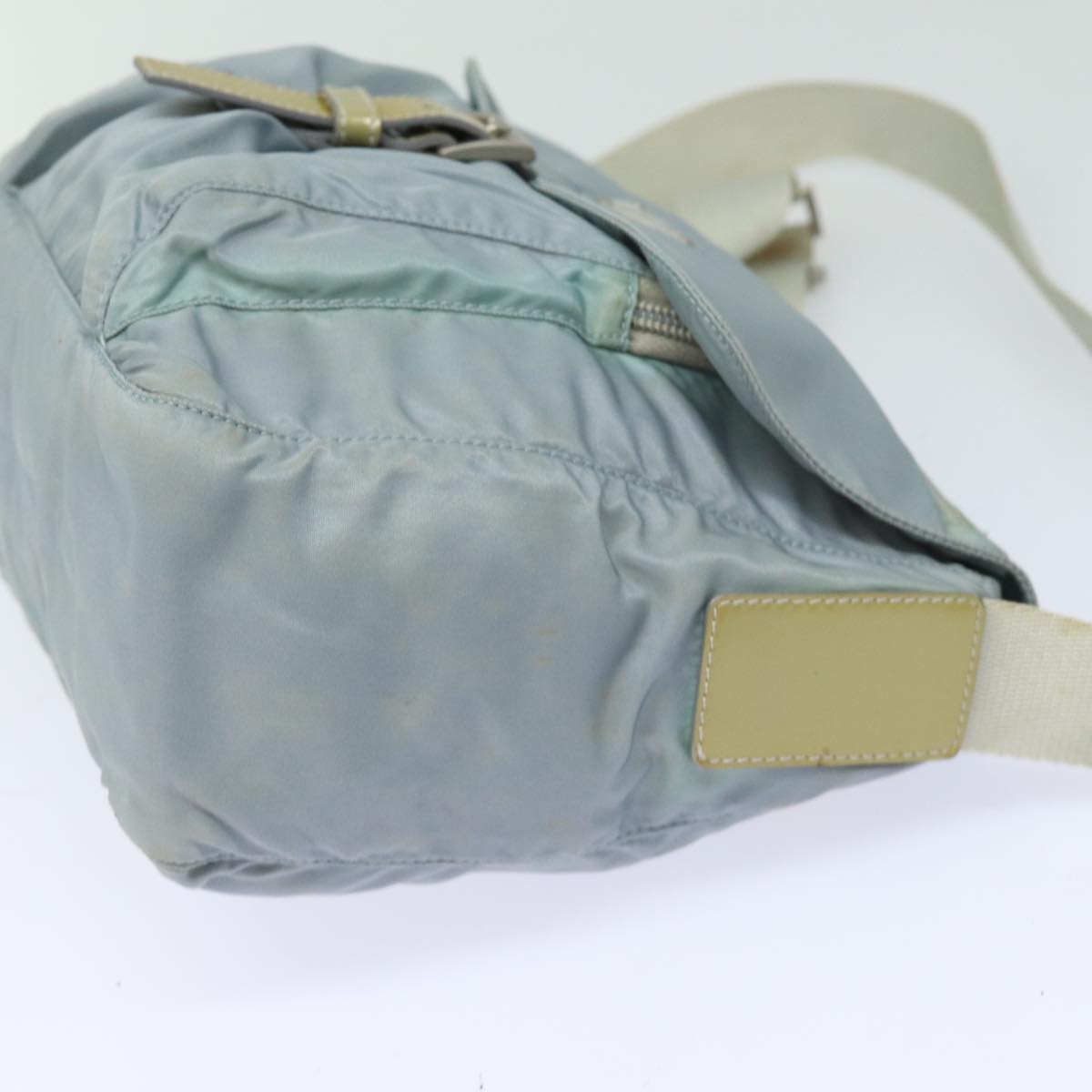 PRADA Shoulder Bag Nylon Light Blue  80574