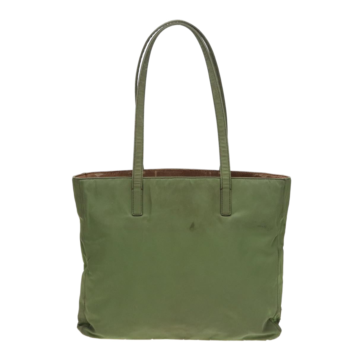 PRADA Tote Bag Nylon Khaki  80577