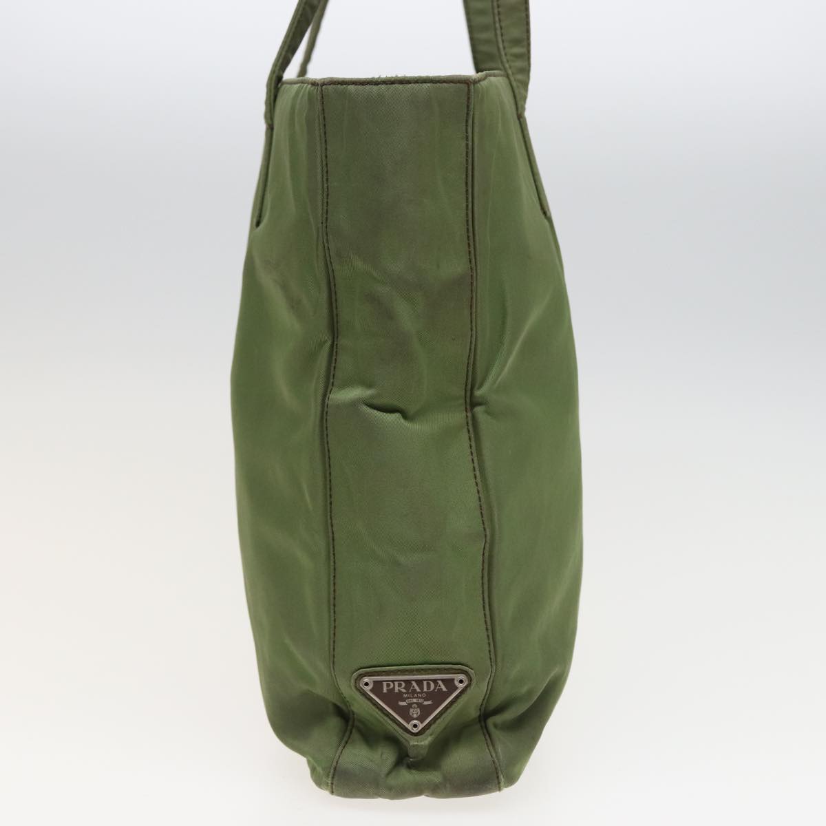 PRADA Tote Bag Nylon Khaki  80577