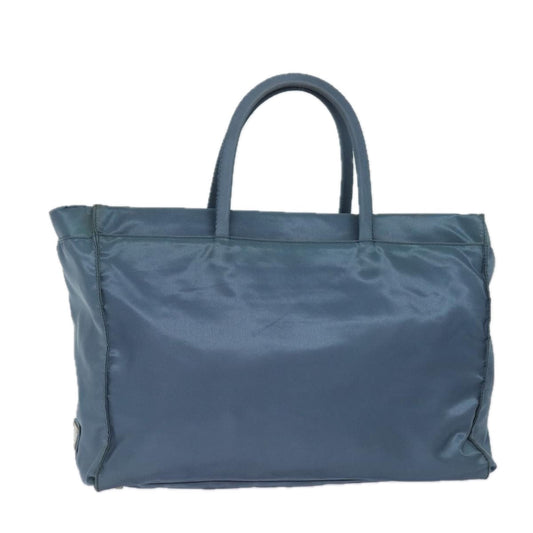 PRADA Tote Bag Nylon Blue  80579