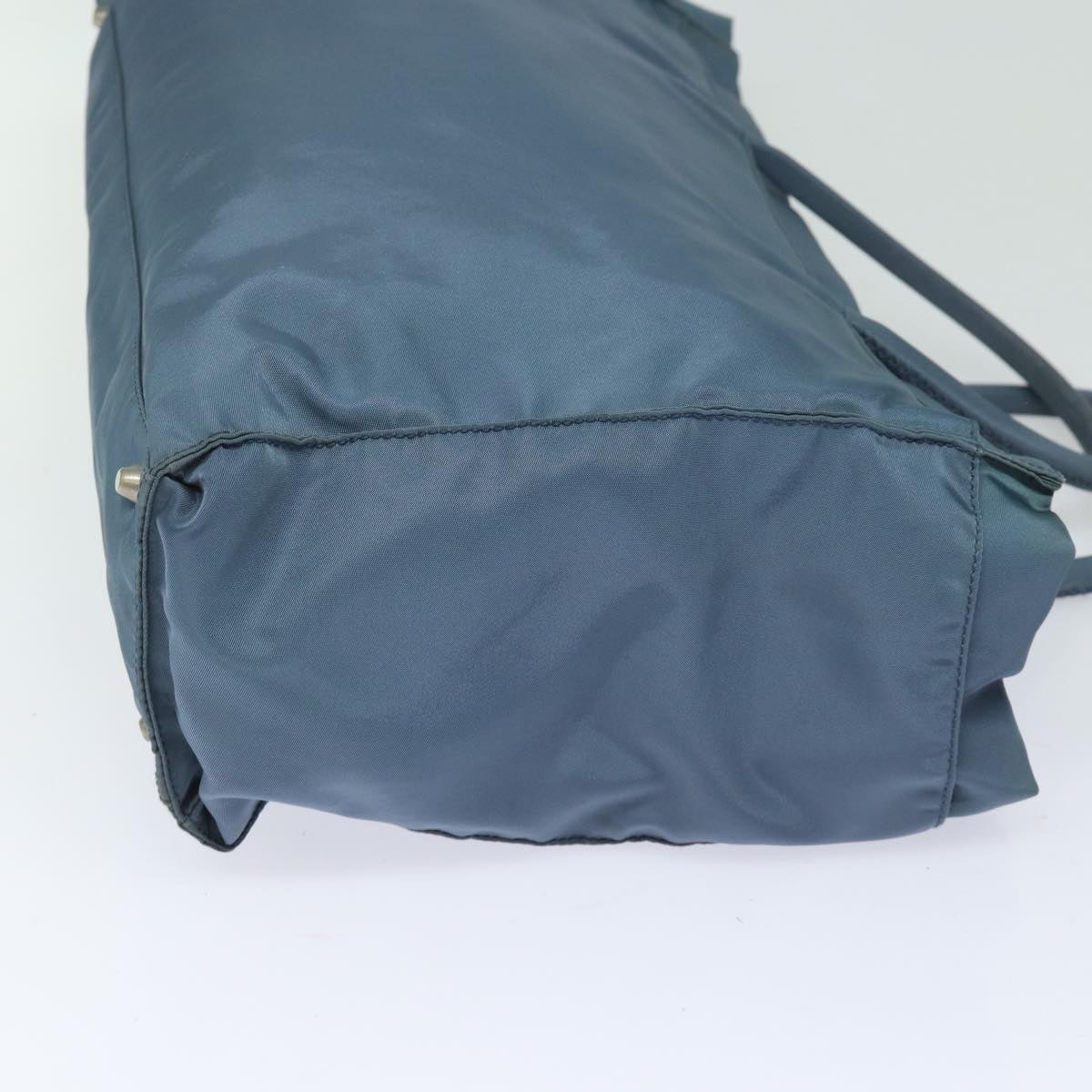 PRADA Tote Bag Nylon Blue  80579
