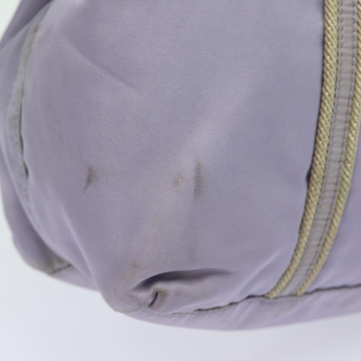 PRADA Hand Bag Nylon Purple  80612