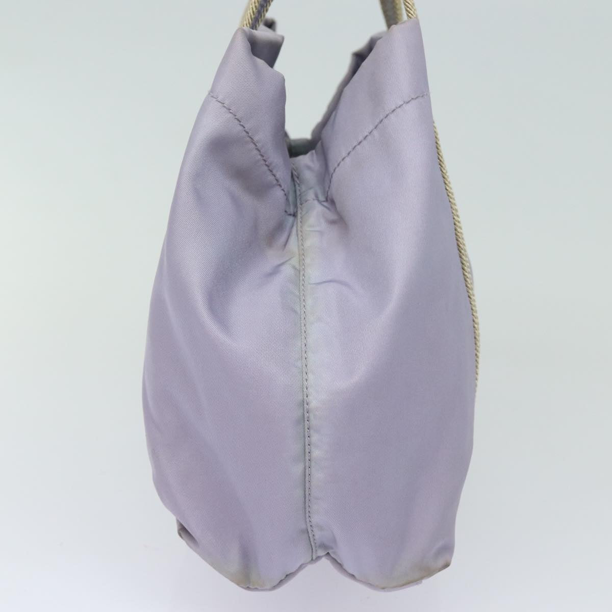 PRADA Hand Bag Nylon Purple  80612
