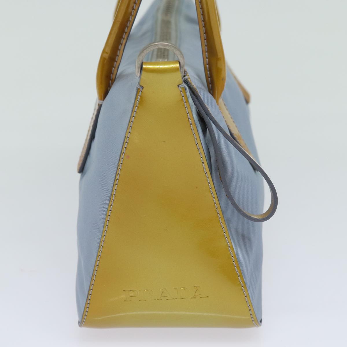 PRADA Hand Bag Nylon 2way Blue  80616