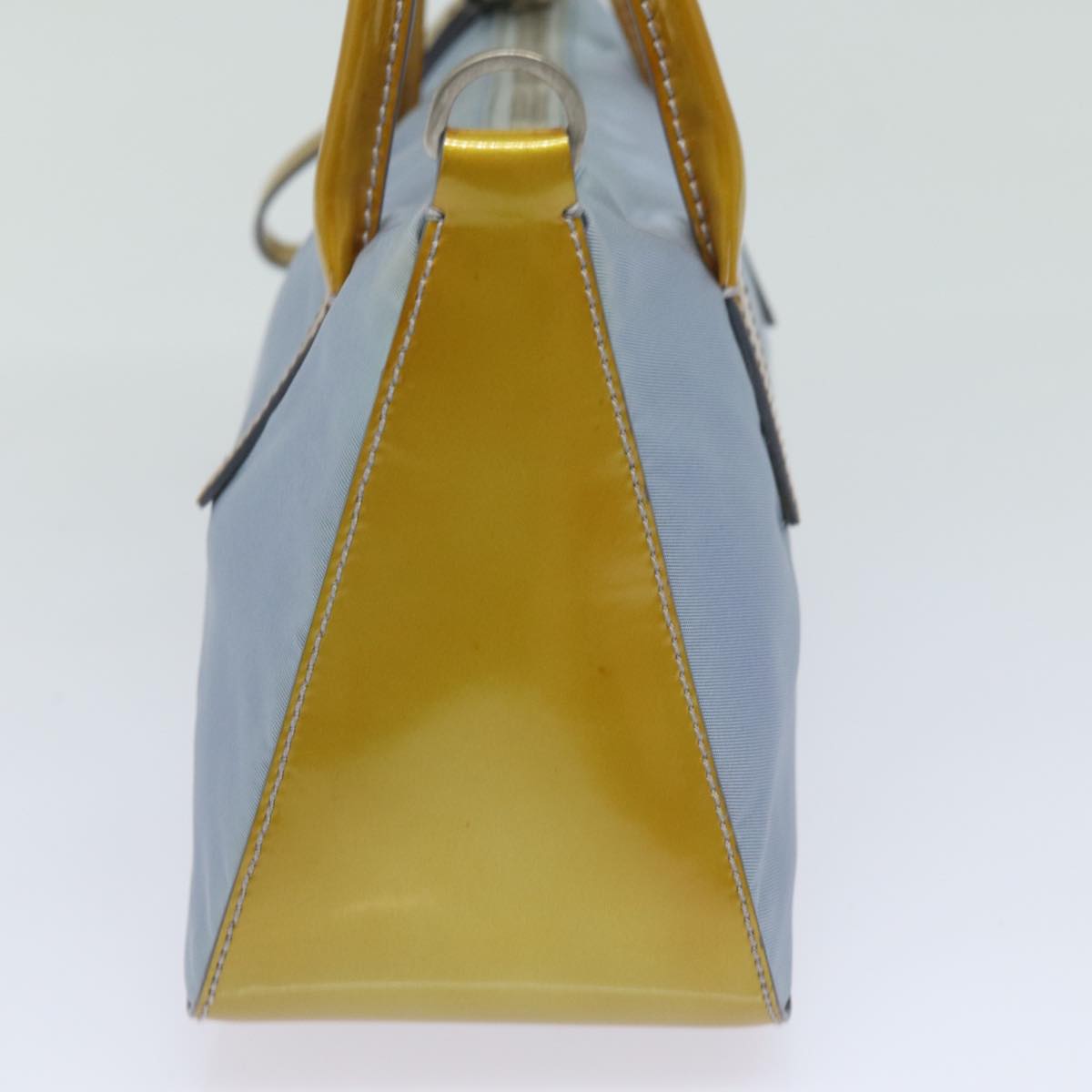 PRADA Hand Bag Nylon 2way Blue  80616