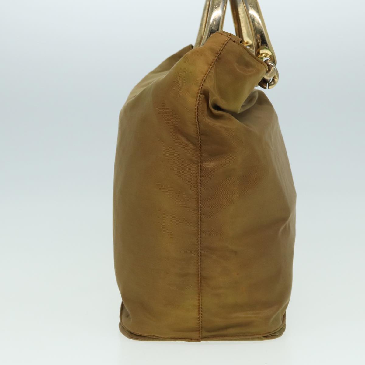 PRADA Shoulder Bag Nylon Brown  80621