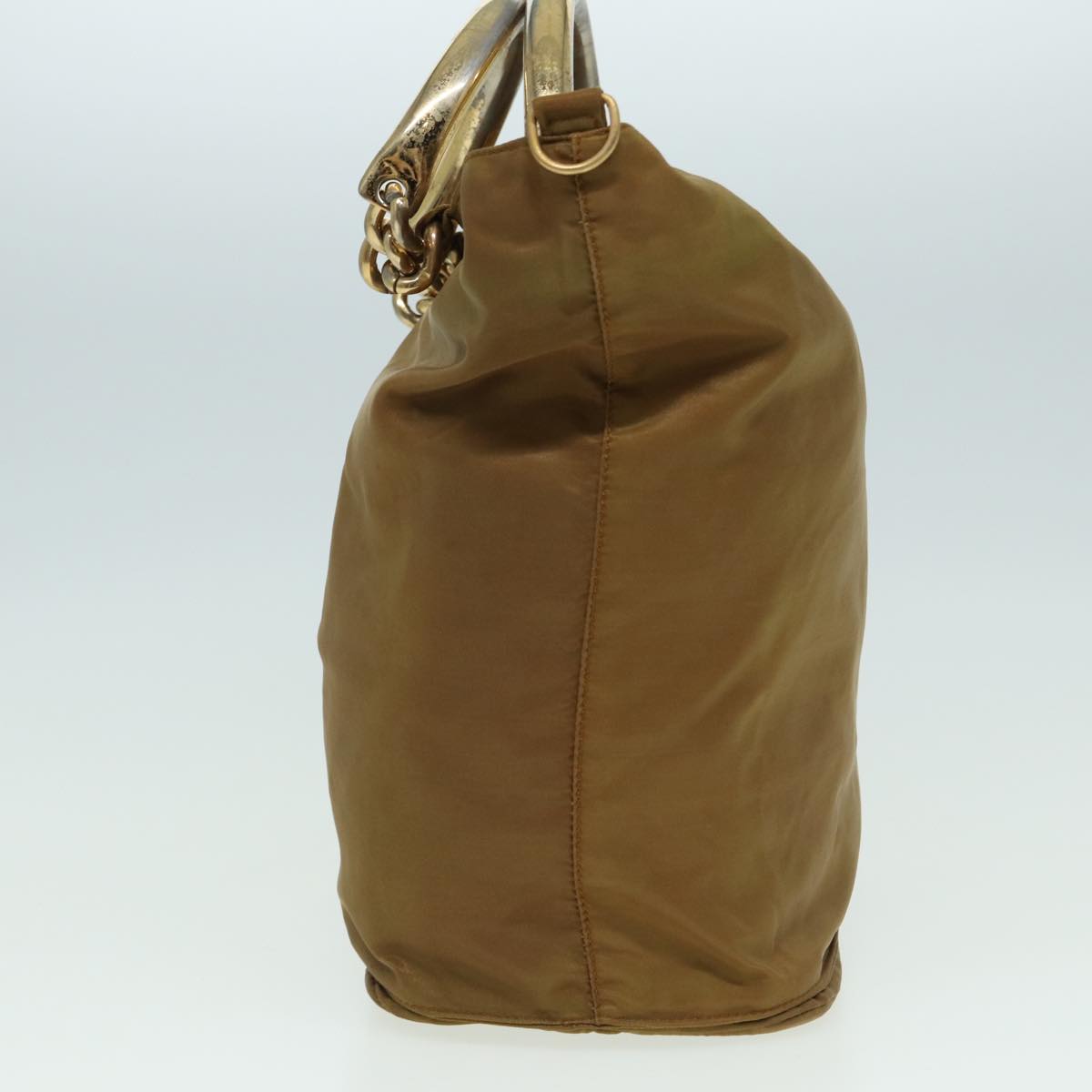 PRADA Shoulder Bag Nylon Brown  80621