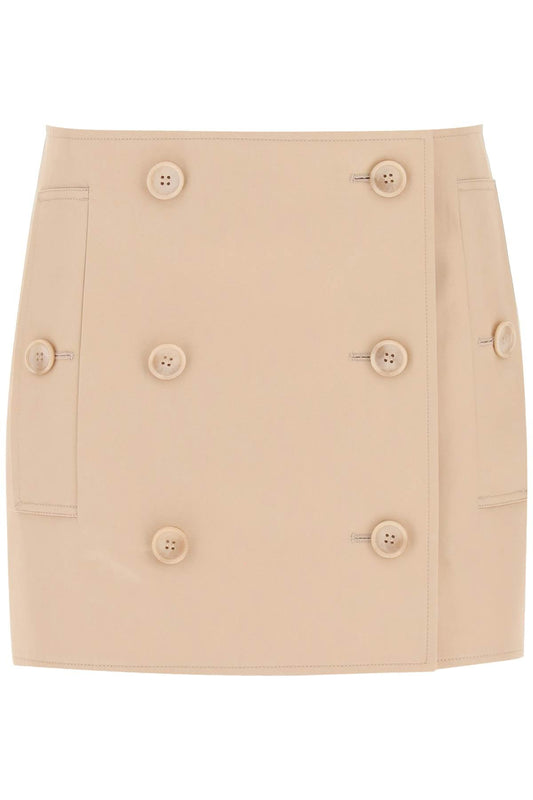 BURBERRY Women's Mini Trench Skirt