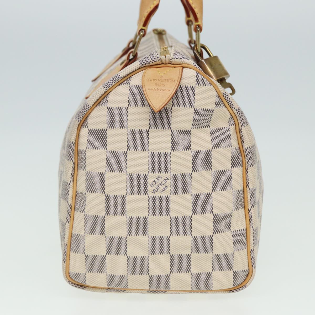 LOUIS VUITTON Damier Azur Speedy 25 Hand Bag N41534 LV 80701