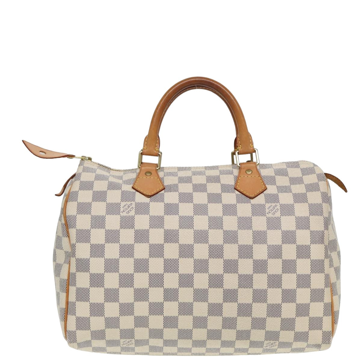 LOUIS VUITTON Damier Azur Speedy 30 Hand Bag N41533 LV 80702