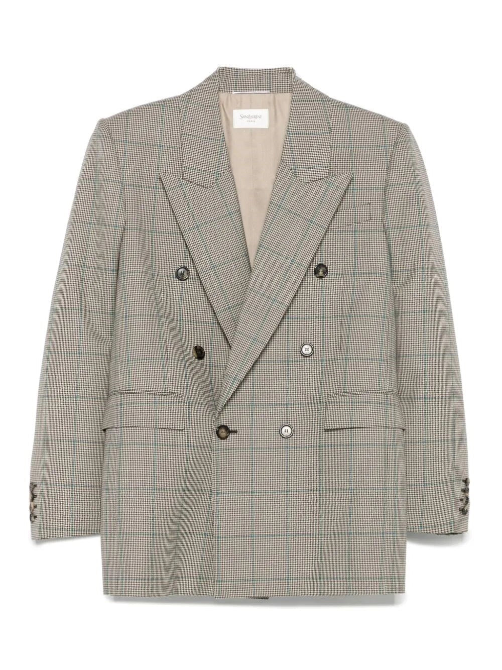 Saint Laurent Men Double-Breasted Blazer