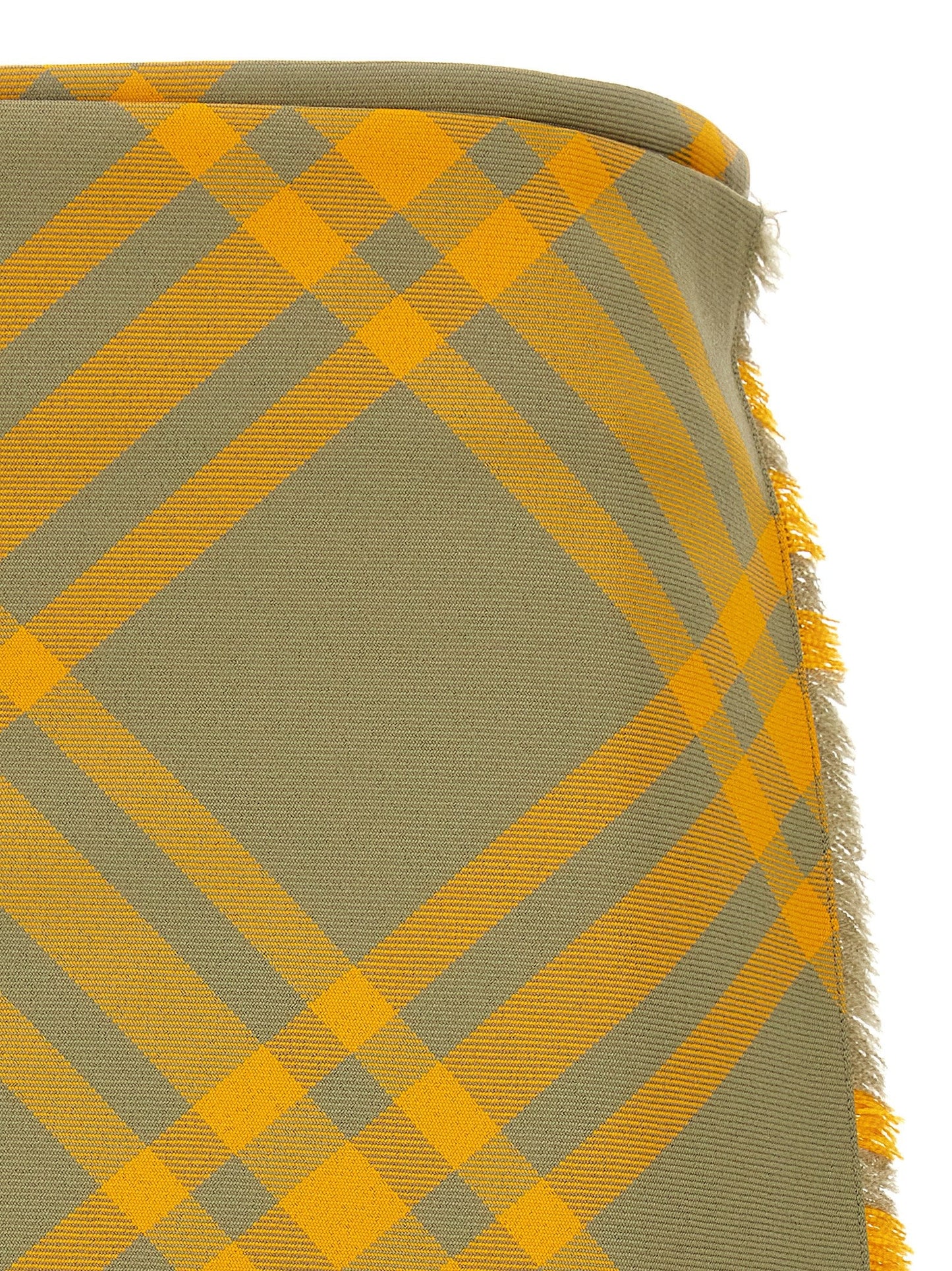 Burberry Women Check Kilt Skirt