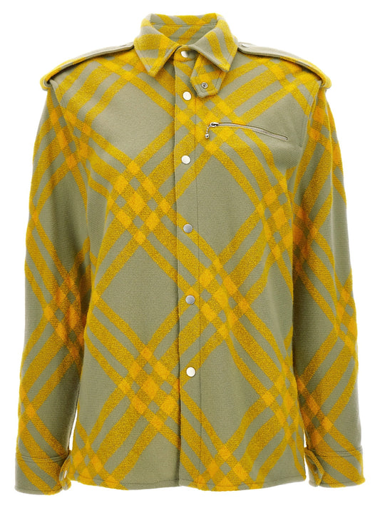 Burberry Women Check Overshirt