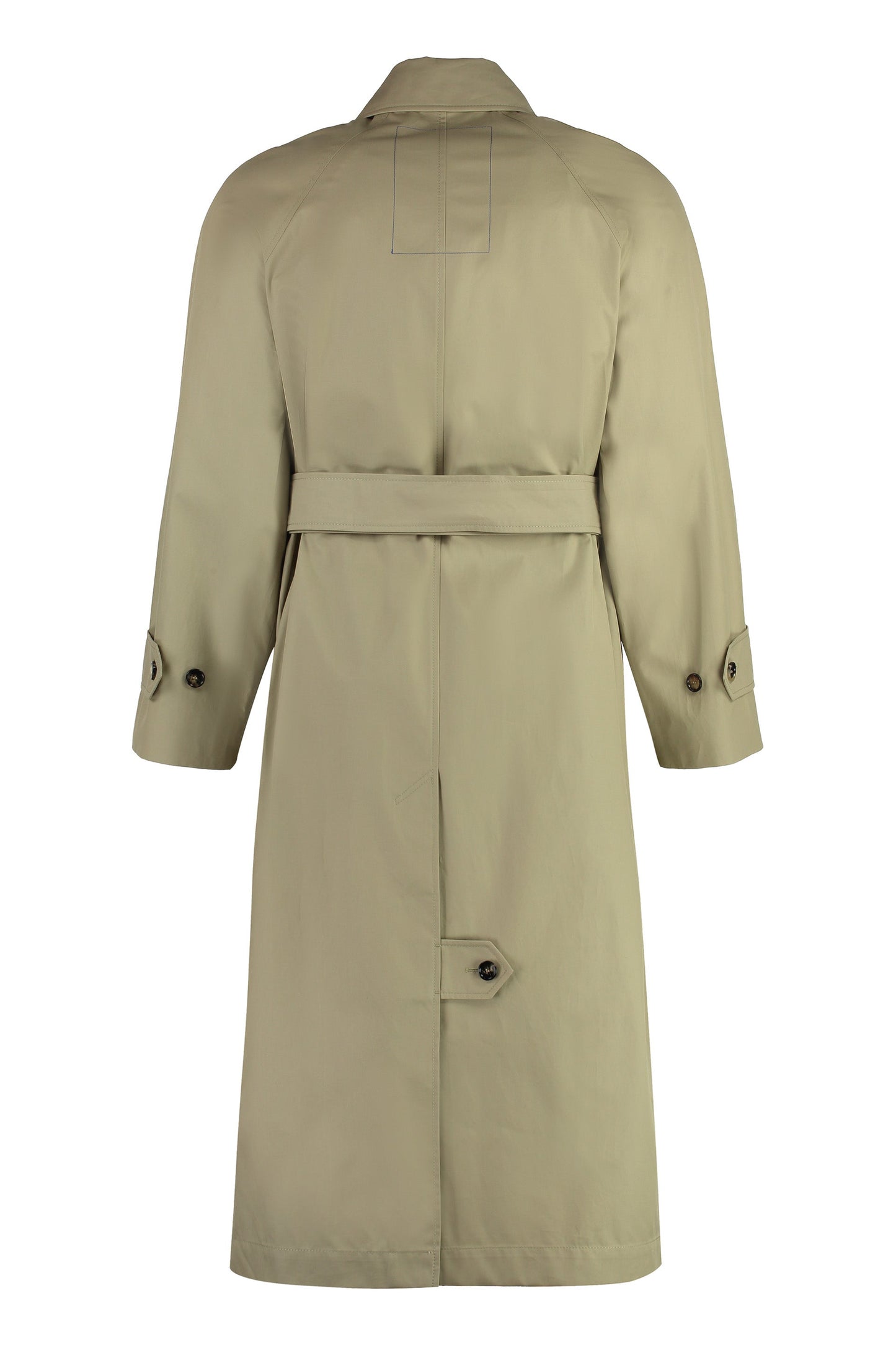 BURBERRY Cotton Trench Jacket with Coordinated Waist Belt - Fall/Winter 2025