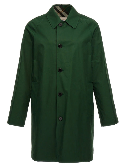 Burberry Men Medium Reversible Car Coat Check