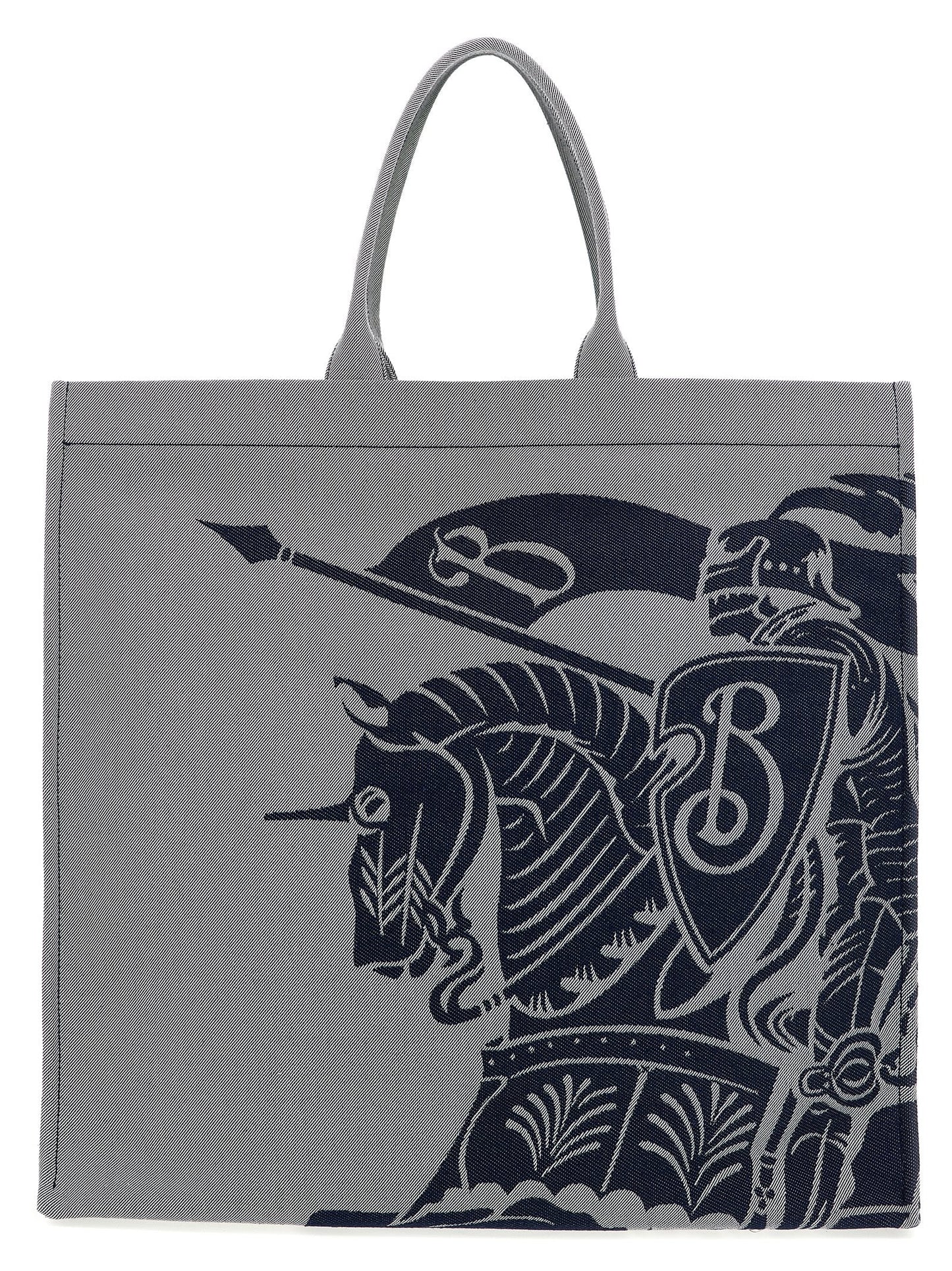 Burberry Men 'Ekd' Xl Shopping Bag
