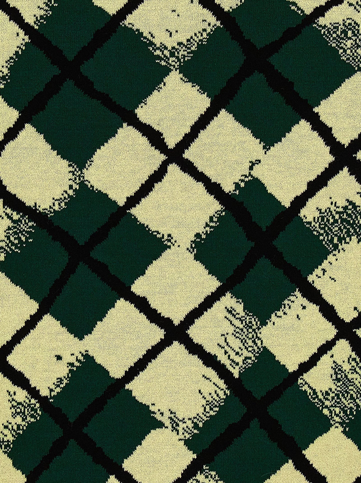 Burberry Women Argyle Pattern Skirt
