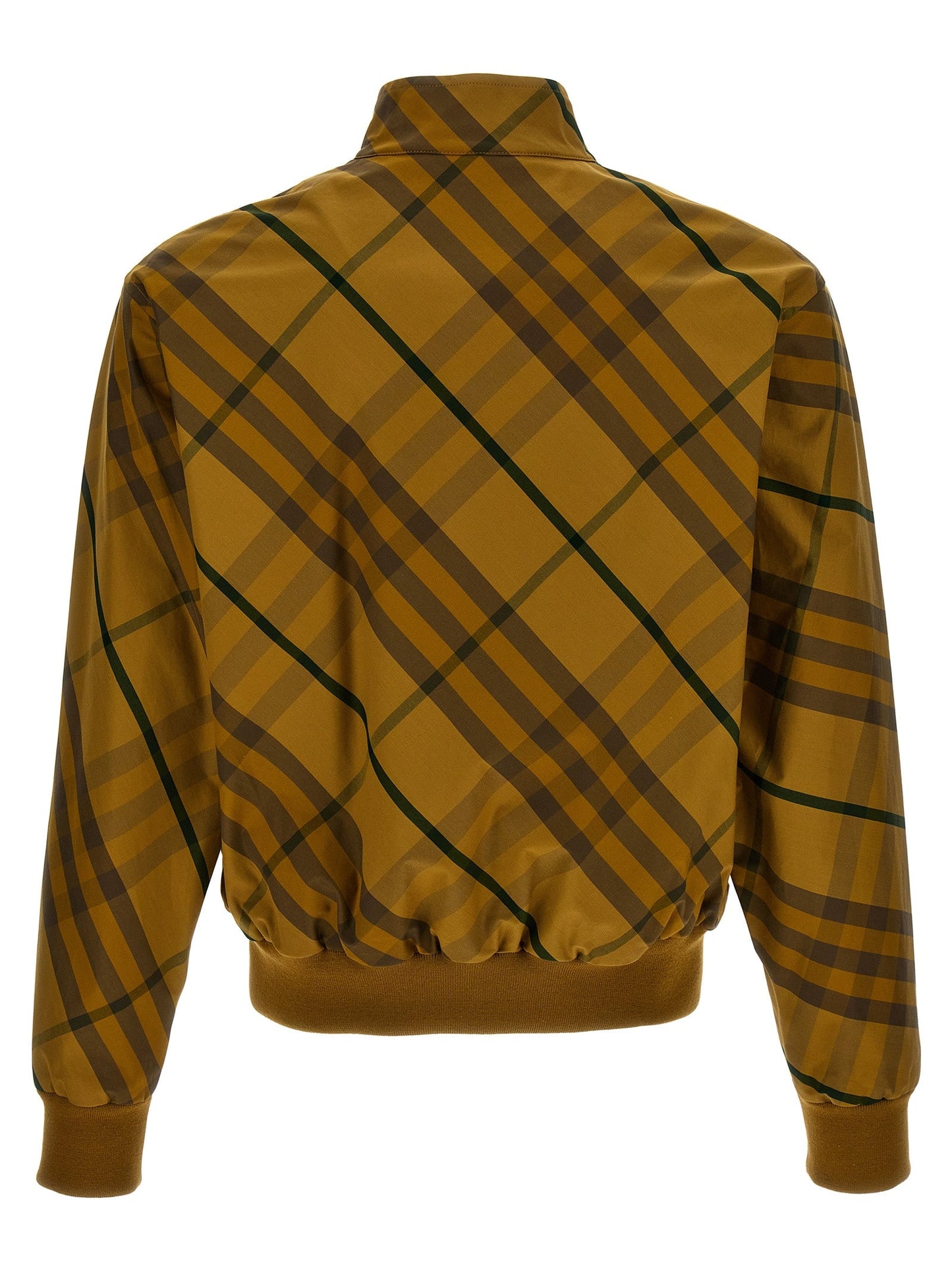 Burberry Men Check Print Jacket
