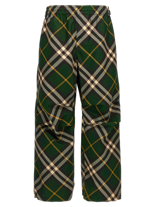 Burberry Men Check Pants