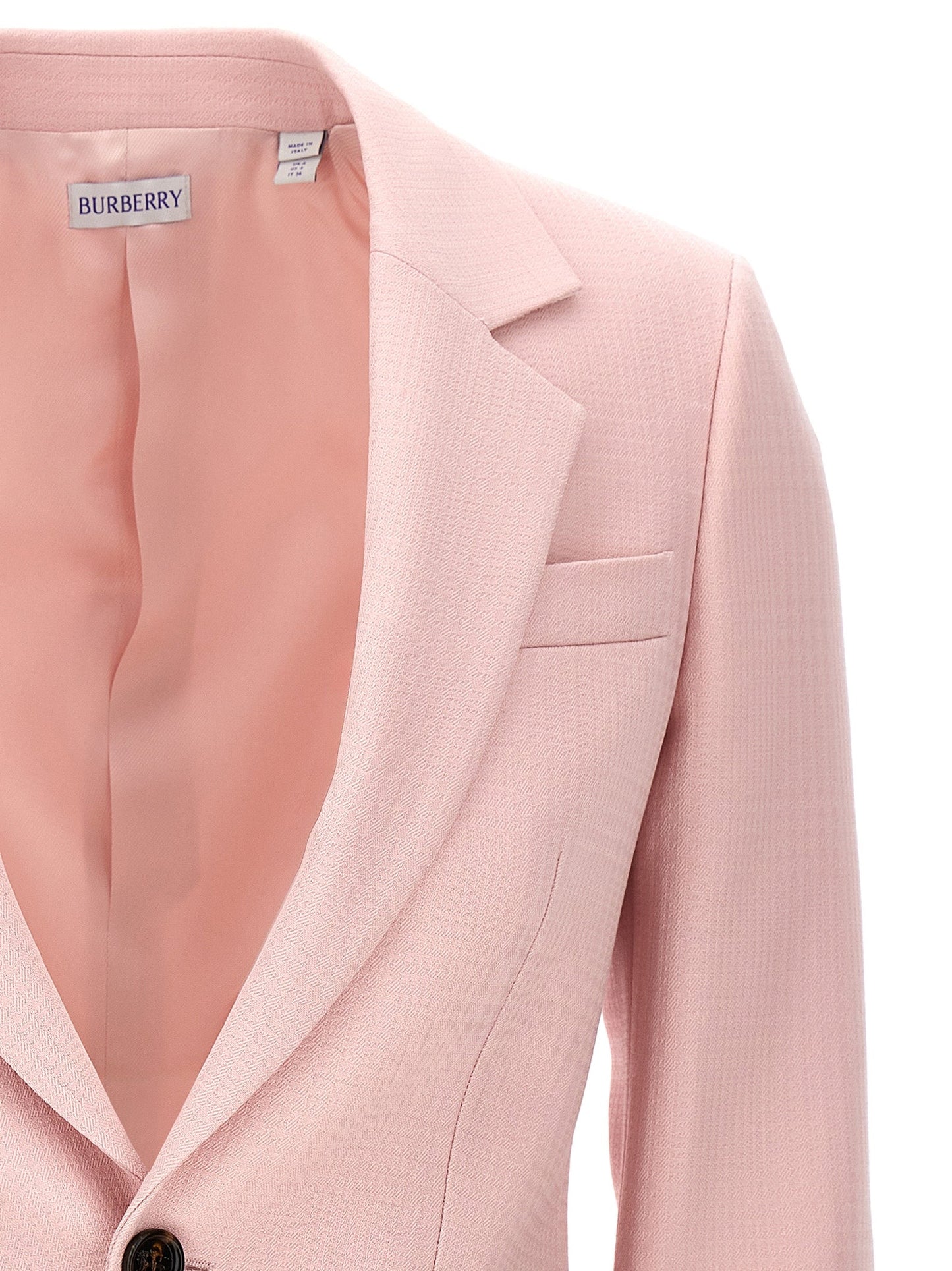 Burberry Women Single-Breasted Tailored Blazer