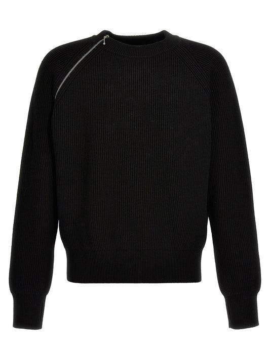 Burberry Men Zip Detail Sweater