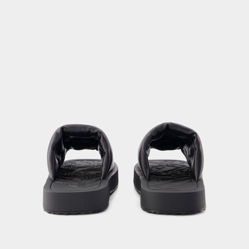 BURBERRY Women's Knight Slab Mini Sandals