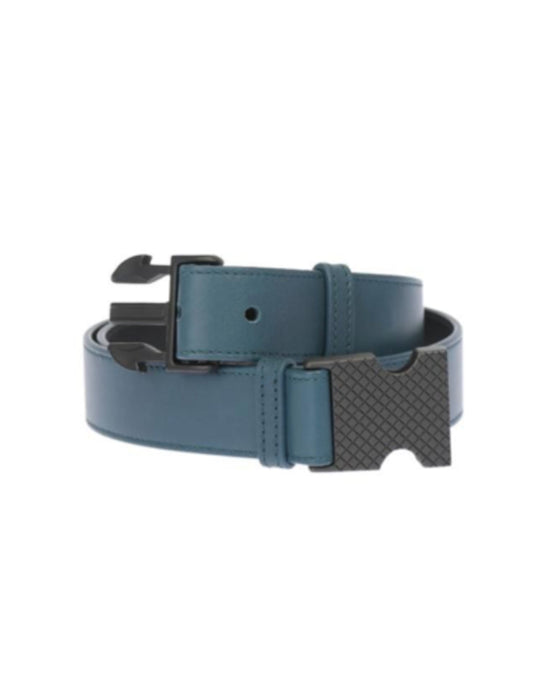 Bottega Veneta Leather Belt 110 Blue