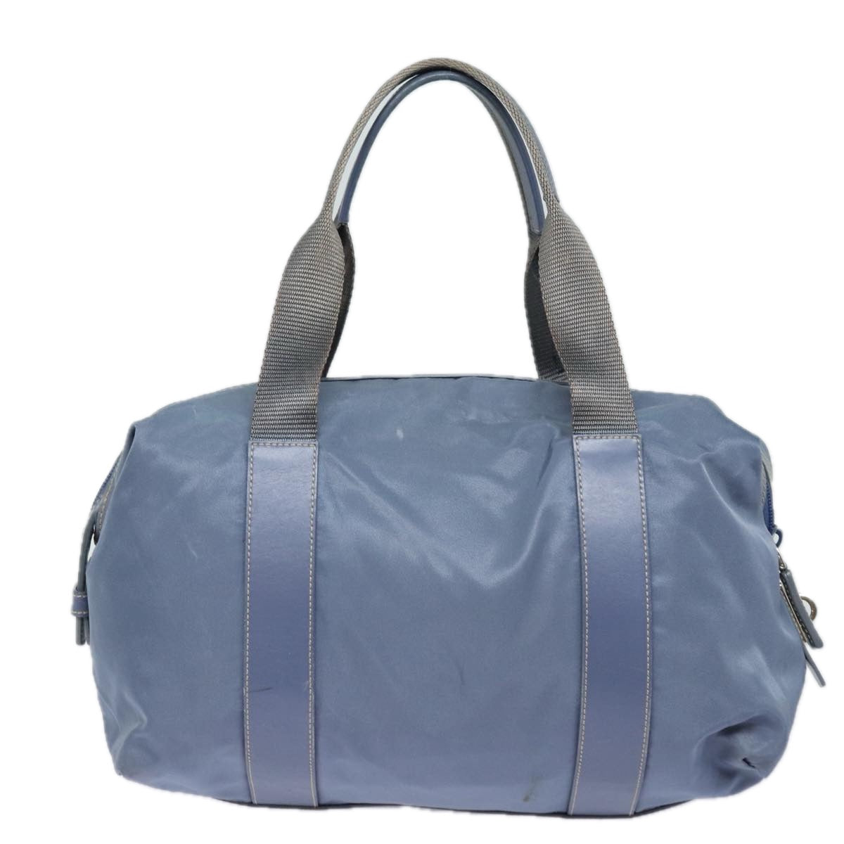 PRADA Hand Bag Nylon Blue  80868